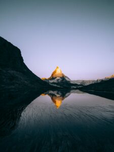 The Matterhorn for sunrise.